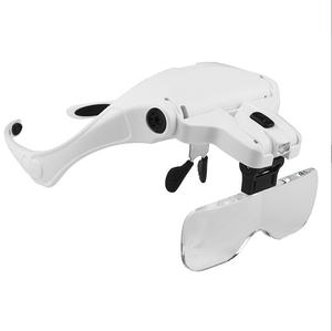 LED Light Head Mounted lente d'<span class=keywords><strong>ingrandimento</strong></span> illuminante <span class=keywords><strong>occhiali</strong></span> visiera <span class=keywords><strong>per</strong></span> elettronica orologio riparazione gioielli lettura artigianale - Product Image 5