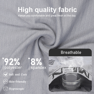 Boxer da Uomo Senza Cuciture del Produttore di Intimo di Yiwu, 0,29 USD, 98% Poliammide, Traspirante, Senza Etichetta con Logo, Ropa Interior - Product Image 3