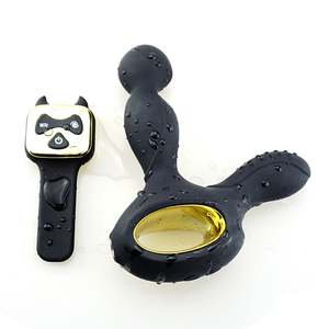 Beheizter Silikon vibrator Fernbedienung Butt Plug Prostata-Massage gerät G-Punkt Vibrator 5 Geschwindigkeiten Anal rotierend - Product Image 5