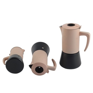 3 tamaños de acero inoxidable Musa la tapa de la ventana Estufa superior Cafetera - Product Image 5