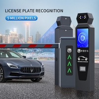 Système de barrière de stationnement automatique avec reconnaissance de plaque d'immatriculation LCD, équipement de gestion de stationnement