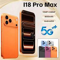 Nouveau modèle 2026 – Smartphone débloqué 18 Pro Max 4G 5G avec écran OLED 120Hz, appareil photo 108MP, 16 Go + 1 To, double SIM, Octa Core, Android 15