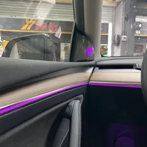 2022 heiß verkauftes Modell geeignet für Tesla Auto Innenraum umgebung Laser gravur Umgebungs licht