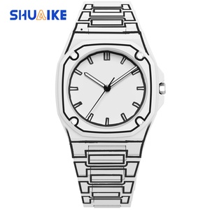 การออกแบบสร้างสรรค์สไตล์การ์ตูน 3D ลายควอตซ์นาฬิกาผู้ชายนาฬิกาข้อมือพลาสติกบางเฉียบแฟชั่นนาฬิกาสปอร์ตลำลอง - Product Image 2