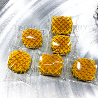 Machine d'emballage horizontale CE certifiée pour barres chocolatées à écran tactile, en acier inoxydable 304, pour boulangerie, avec emballage en film plastique type oreiller