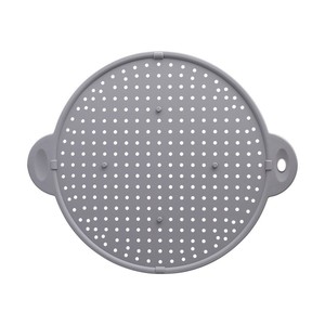 Passoire à huile en silicone avec couvercle anti-éclaboussures, outil de cuisine multifonctionnel pour la friture et la cuisson à la vapeur, 30 cm - Product Image 2