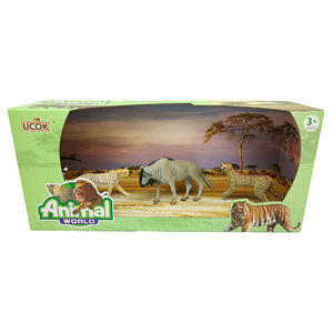 África ñus leopardo animal de juguete de plástico Modelo figura - Product Image 1