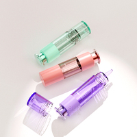 Vente en gros de 10ml 15ml Conteneur d'emballage pour les soins de la peau Crème pour les yeux Sérum Flacon seringue en plastique compte-gouttes