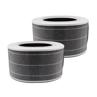 Filter Kartrid Serat Karbon Cocok untuk 6 Filter Hepa Pembersih Udara Rumah