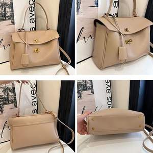 Bolso de Mano en Oferta, Bolso de Hombro Casual Grande de Cuero PU Negro con Borla - Product Image 5