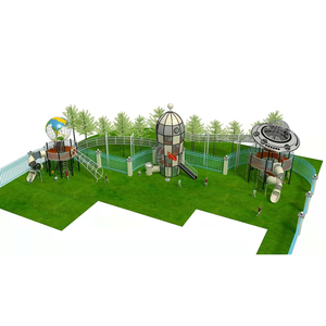 Equipo de Juegos para Patio Exterior OEM, Diseño Personalizado, Patio de Juegos Grande para Exteriores - Product Image 4