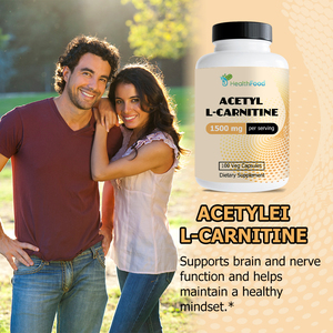 Suplementos Adelgazantes con Logotipo Personalizado para Adultos, Cápsulas Halal de Acetil L-Carnitina, Apoyo para la Función Cerebral y Nerviosa, Potenciador del Metabolismo - Product Image 6