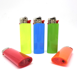 Encendedor de gas de plástico con logotipo personalizado Encendedores Feuerzeug proveedor de encendedor al por mayor antorcha vela encendedor de pedernal desechable - Product Image 6