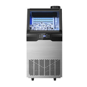Commercial Automatic Countertop <b>Ice</b> Cube Maker Block <b>Ice</b> Making <b>Machine</b> for Business, <b>Home</b>, Restaurants, Coffee Shops, Etc - Product Image 3