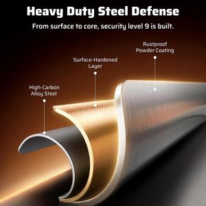 Cerradura Antirrobo para <span class=keywords><strong>Remolque</strong></span> AMBITION de 2-5/16 Pulgadas, Cerraduras de Seguridad con Combinación para <span class=keywords><strong>Enganche</strong></span> de <span class=keywords><strong>Remolque</strong></span>, Cerradura de Acoplamiento de Alta Resistencia para Remolques de RV y Barcos - Product Image 5