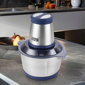 Picadora de carne eléctrica Winning Star de 2L con tazón de acero inoxidable, procesador de alimentos para uso en la cocina - Product Image 4