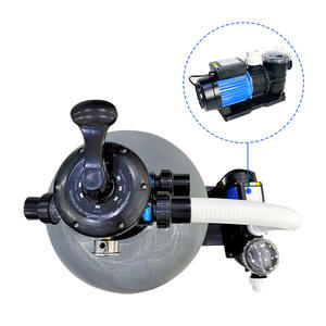 Fenlin Ensemble de <span class=keywords><strong>piscine</strong></span> <span class=keywords><strong>hors</strong></span> <span class=keywords><strong>sol</strong></span> durable de taille personnalisée de 15 pieds avec <span class=keywords><strong>pompe</strong></span> de 0,35 hp 3hp Combo de filtre <span class=keywords><strong>à</strong></span> <span class=keywords><strong>sable</strong></span> en fibre de verre - Product Image 4