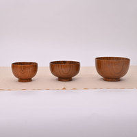 Bol de service Maisons Plats Plats & Restaurants Assiette ronde en bois en bois