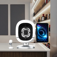 Analyseur de peau 3D portable IA 2026, miroir scanner facial, appareil photo de peau portable, écran 15,6 pouces, compatible IT/US, usage commercial