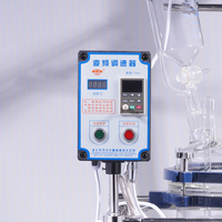 Equipo Multifuncional Automático de 20L con Motor y Control de Temperatura, con Caldera de Reacción de Vidrio de Doble Capa