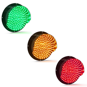 Módulo de Señalización de Tráfico LED de Alta Luminosidad en Rojo, Amarillo y Verde, Material de PC Duradero, Precio al por Mayor - Product Image 1