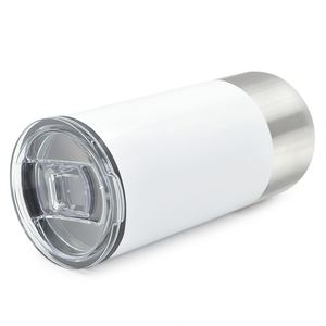 20oz Skinny Tumbler with Lid and <b>Straw</b> - Double Wall Vacuum Insulated Stainless Steel Travel Cup, BPA Free - Product Image 5