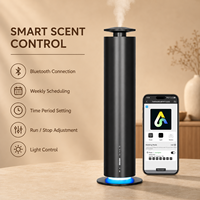 Diffuseur d'huiles essentielles sans eau en alliage d'aluminium, nouveau style, pour maison intelligente, 120 ml, machine à parfum électrique pour hôtel