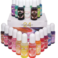 Prix de gros 24 couleurs d'encres d'imprimerie à colorant pigmentées en résine époxy pour sublimation colorants liquides