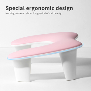 Snrqi giá thấp tùy chỉnh nhãn hiệu riêng chống vết bẩn tay gối đệm Ergonomic cánh tay phần còn lại cho móng tay nguồn nhà máy bán buôn - Product Image 5