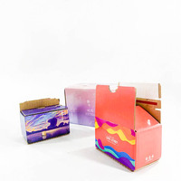 Cajas de Embalaje de Papel Corrugado con Logotipo Personalizado, Autosellables, Venta Caliente, Marca Personalizada