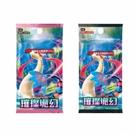 Jeu de Cartes à Collectionner Officiel PTCG Dazzling Phantom 16.0 FIT Battle Deck avec Boosters Supplémentaires TCG Cartes à Collectionner Chinoises Simplifiées Pack Mystère