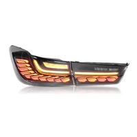 SJC Auto pièces de voiture pour BMW série 3 G20 G28 feux arrière assemblage 2019-2021 mise à niveau LED Dragon échelle coulant lumière feux de course