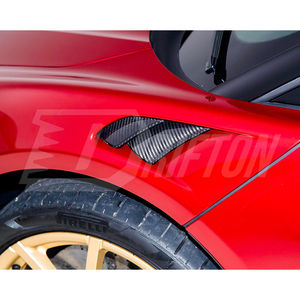 Inserts de ventilation de pare-chocs avant en fibre de carbone visible pour McLaren Artura 2023+ - Product Image 3