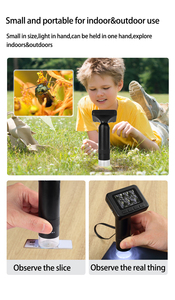 แว่นขยายดิจิตอลอิเล็กทรอนิกส์พร้อมหน้าจอ LCD และไฟ LED สำหรับงานซ่อมนาฬิกาและเครื่องประดับ - Product Image 5