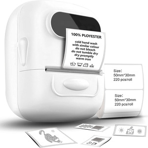 P50 Thermal Label <b>Printer</b> 50mm Rechargeable Portable Label Printing For IOS And Android - Product Image 1