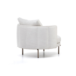 Sillón Minimalista Italiano, Sillón Puff de Estructura Suave, Muebles para Sala de Estar, Sillón Club, Sillón con Brazos - Product Image 5