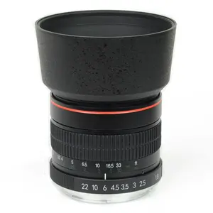 lente canon d5600 Suppliers-Lente retrato para cámara Nikon D5600 Dslr, 85mm F/1,8