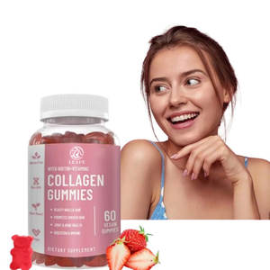 שיער יופי עור ציפורניים ביוטין קולגן הבוהן הלבנה העור ויטמין דוב ביוטין גומומים קולגן עבור תוספת נשירת שיער - Product Image 1