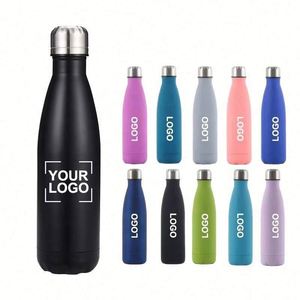 Bouteilles isothermes en acier inoxydable personnalisées pour le sport, les voyages et la gym, avec sangle, pour boissons chaudes et froides, vente en gros - Product Image 1