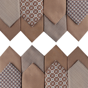 Corbata de Negocios para Hombre, Estilo Clásico, Color Caqui Retro, Personalizada de Fábrica, Corbata Color Champán para Bodas - Product Image 3