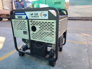Xách tay 3KW 5KW 10KW DIESEL Máy phát điện đặt cho hộ gia đình và sử dụng ngoài trời tiếng ồn thấp mở khung với ATS tùy chọn - Product Image 2