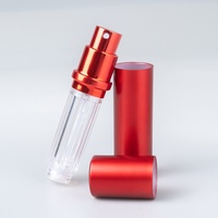 Bouteille d'atomiseur de parfum rechargeable Portable 5ML avec bouchon à vis pour bouteilles de pulvérisation de parfum de voyage et de poche