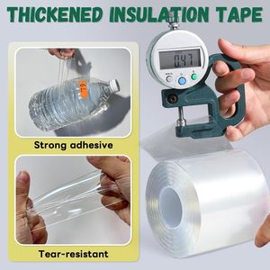 เทปปิดรอยต่อหน้าต่างแบบใส เทปกันลม กันน้ำ สำหรับฉนวนหน้าต่างบ้าน - Product Image 5