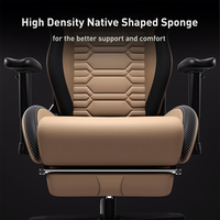 Confortable chaise de bureau en cuir PU personnalisée Premium Chaise de gamer inclinable rotative en cuir Chaise de jeu vibrante bon marché avec massage