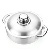 Batterie de cuisine en aluminium moulé sous pression, casseroles et faitouts forgés, ensemble de 20-36 cm, vente chaude