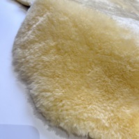Peau de mouton véritable en laine longue, écologique, fourrure animale de qualité supérieure, pour sellerie automobile, tapis de selle de cheval, sur mesure