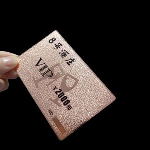 Factory Supplying Blank Metal Nfc Business <b>Card</b> Engravable Laser Engraving - Product Image 1
