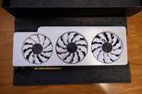 Carte graphique RTX 3090 à triple ventilateur pour ordinateur portable, station de travail, PC de bureau, jeux, rendu 3D, calcul visuel