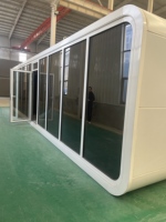 Pod mobile de luxe respirant en acier pour le camping et le bureau en extérieur, avec un design moderne pour les parcs, les magasins, les hôtels
