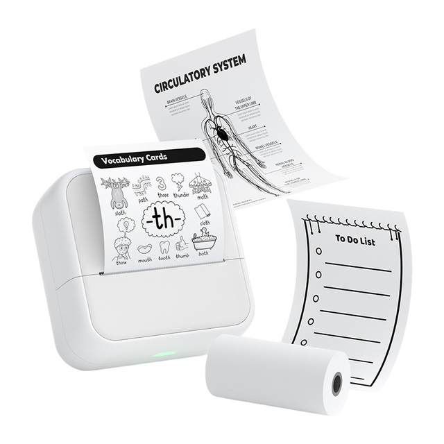 Custom Mini Thermal Printer Photos Printing Custom Logo Promotional Wholesale Printer for Promotion